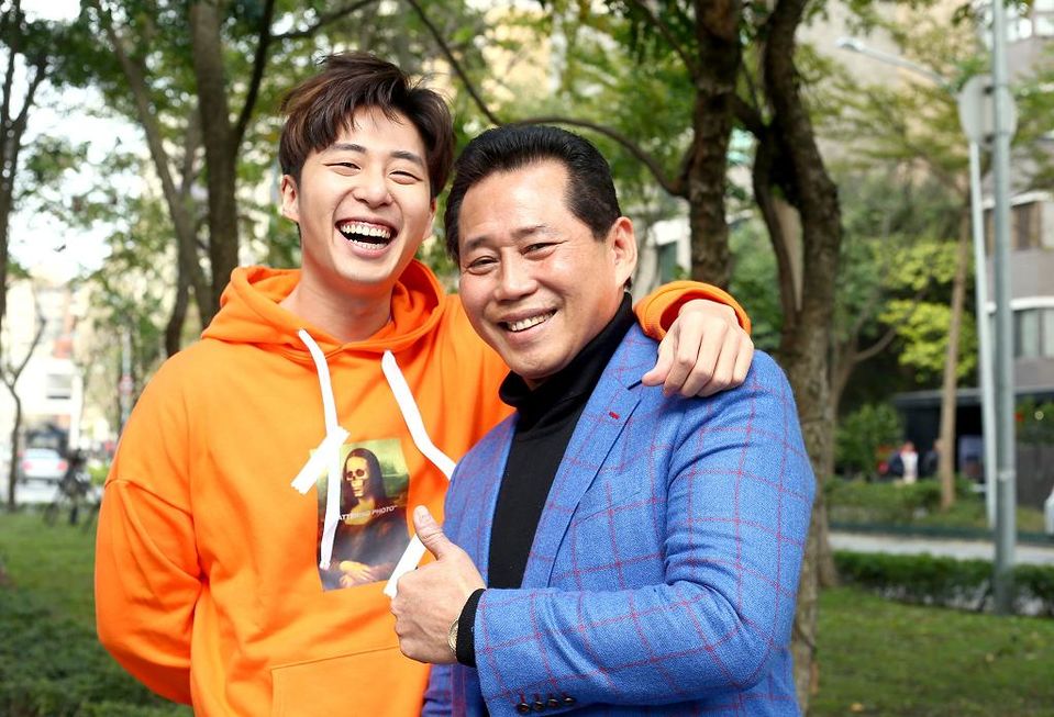 李建軒和爸爸康雷父子情深