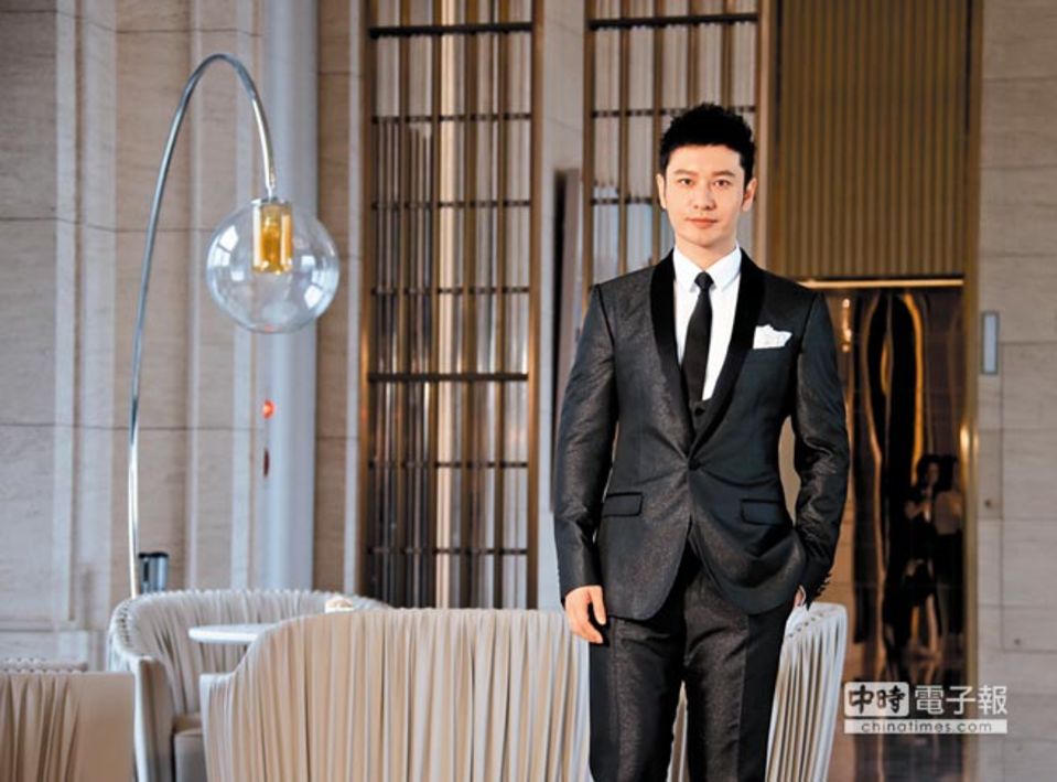 黃曉明近來減少工作量，多騰出一些時間陪伴家人。（羅永銘攝）