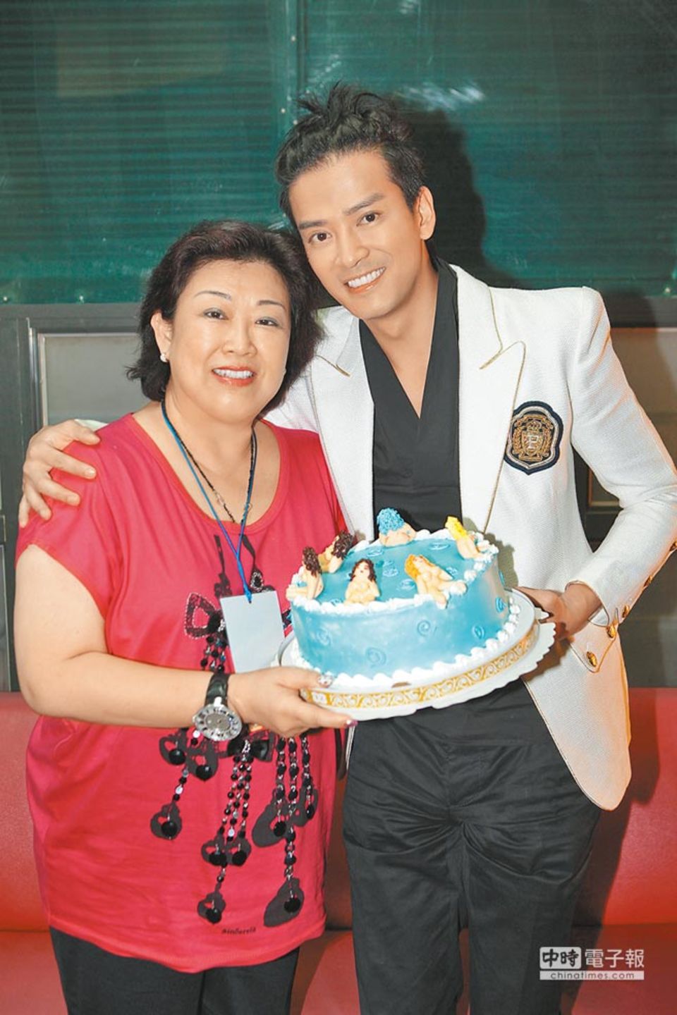 陳曉東和媽媽感情很好